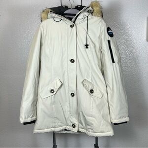 HSNW Women's Winter Ski Snow Hooded Jacket Waterproof & Windproof Size M